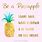 Inspirational Pineapple Quotes