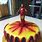 Iron Man Cake Template