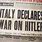 Italy Declares War On Germany