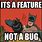 Its Not a Bug It's a Feature Meme