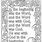 John 1 14 Coloring Pages
