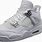 Jordan 4 Metallic Silver