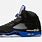 Jordan 5s Black and Blue