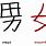 Kanji for Man