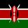 Kenyan Flag. Emoji