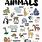 Kids Animal Poster