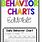 Kids Behavior Chart Weekly