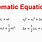 Kinematic Equations Physics 1
