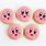 Kirby Cookies