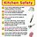 Kitchen Safety Rules Foods