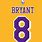 Kobe Lakers #8