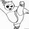 Kung Fu Panda Line Drawing