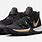 Kyrie Shoes Black and Gold