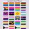 LGBTQ Flag Chart