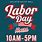 Labor Day Hours Sign