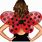 Ladybug Wings Costume