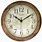 Large Round Wooden Wall Clocks