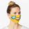 Laughing Crying Emoji Face Mask
