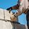 Laying Concrete Block Wall