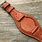 Leather Watch Band with Cover