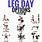 Leg Day Workout Plan