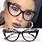 Leopard Cat Eye Glasses