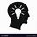 Light Bulb Head Icon