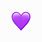 Light Purple Heart Emoji