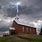Lightning Strikes Church