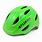 Lime Green Bicycle Helmet