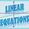 Linear Equations Cover Page
