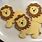Lion Cookies Decorated