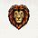 Lion Embroidery Design