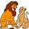 Lion King Adult Simba and Nala