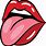 Lips and Tongue Clip Art