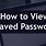 List of My Saved Passwords