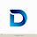 Logo for Letter D