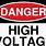 Lucy Switchgear Danger High Voltage Logo