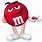 M&M Candy Characters Clip Art