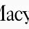 Macy's Logo Black