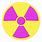 Magenta Radiation Symbol