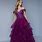 Magenta Wedding Dress