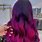 Magenta and Purple Hair
