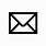 Mail Icon Black PNG