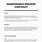 Maintenance Service Contract Template