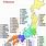 Map of Japan Districts