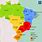 Mapa Regioes Brasil
