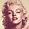 Marilyn Monroe Pink Wallpaper