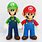 Mario and Luigi Actionfigures