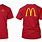 McDonald's Worker Shirt